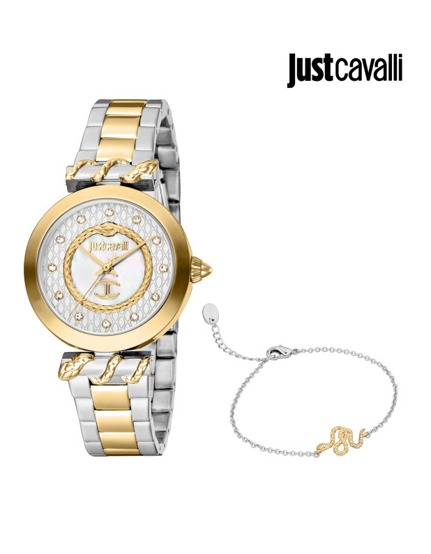 Just Cavalli Ladies Watch with Bracelet